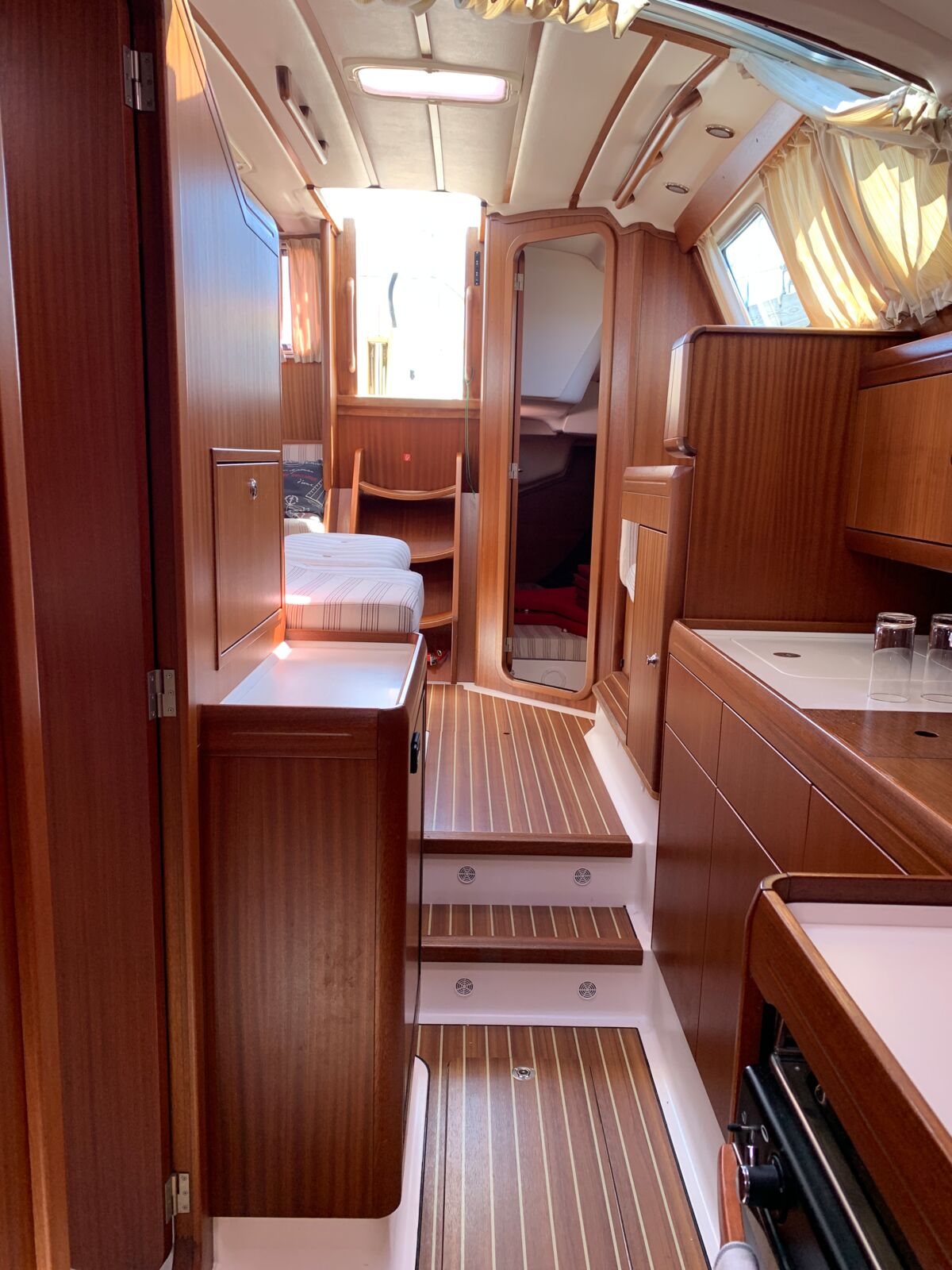 Decksalon Segelyacht Vilm 41 DS Sailing World Yachtmakler Heiligenhafen 65