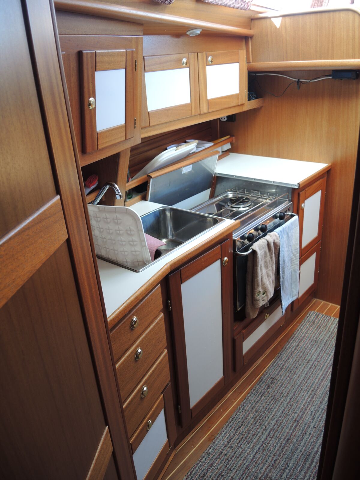 Deck Salon Segelyacht Nordship 35 DS Sailing World Yachtbrokers Heiligenhafen14