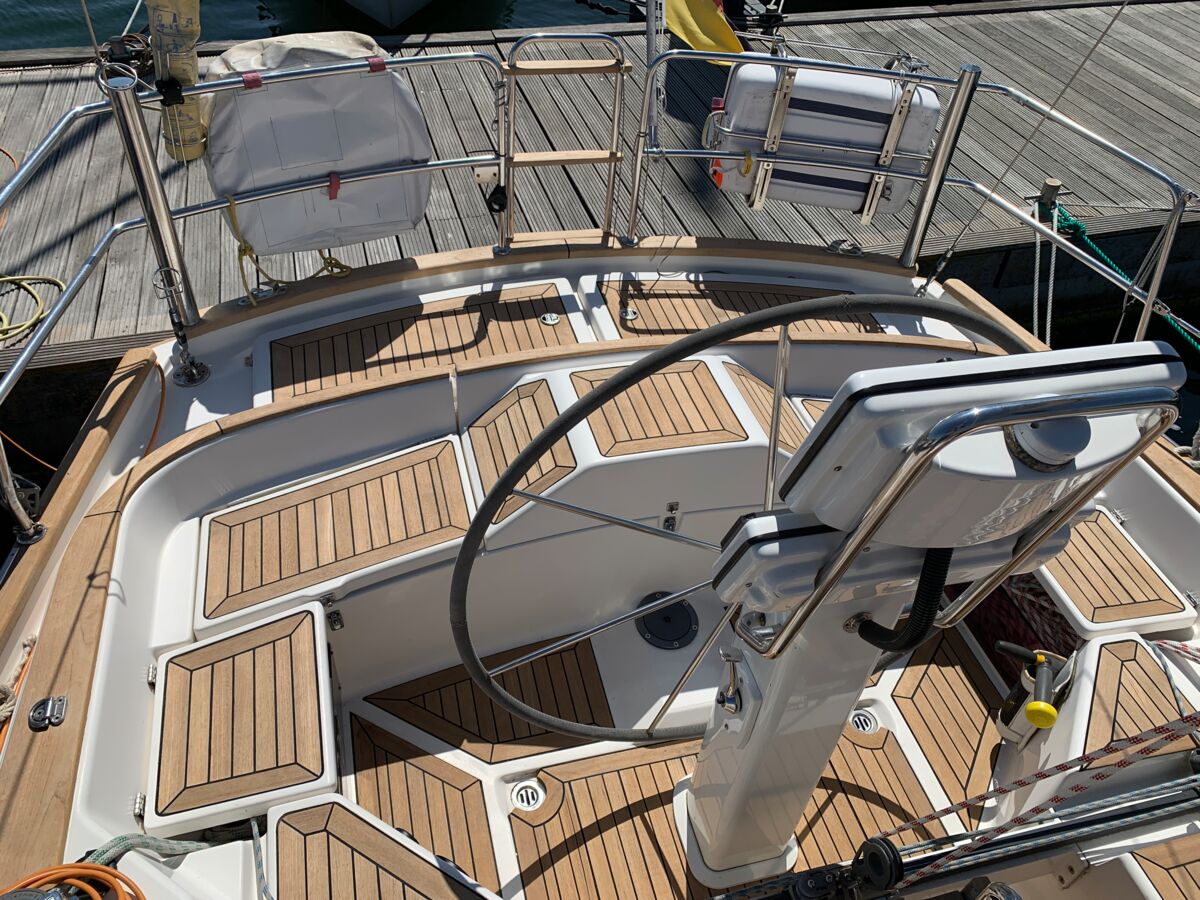 Decksalon Segelyacht Vilm 41 DS Sailing World Yachtmakler Heiligenhafen 15