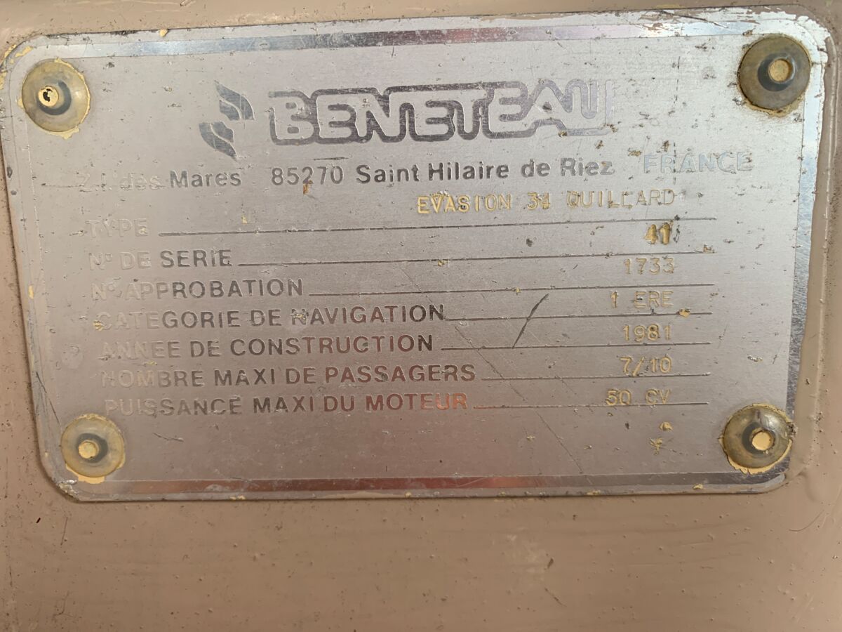 Beneteau Evasion 34