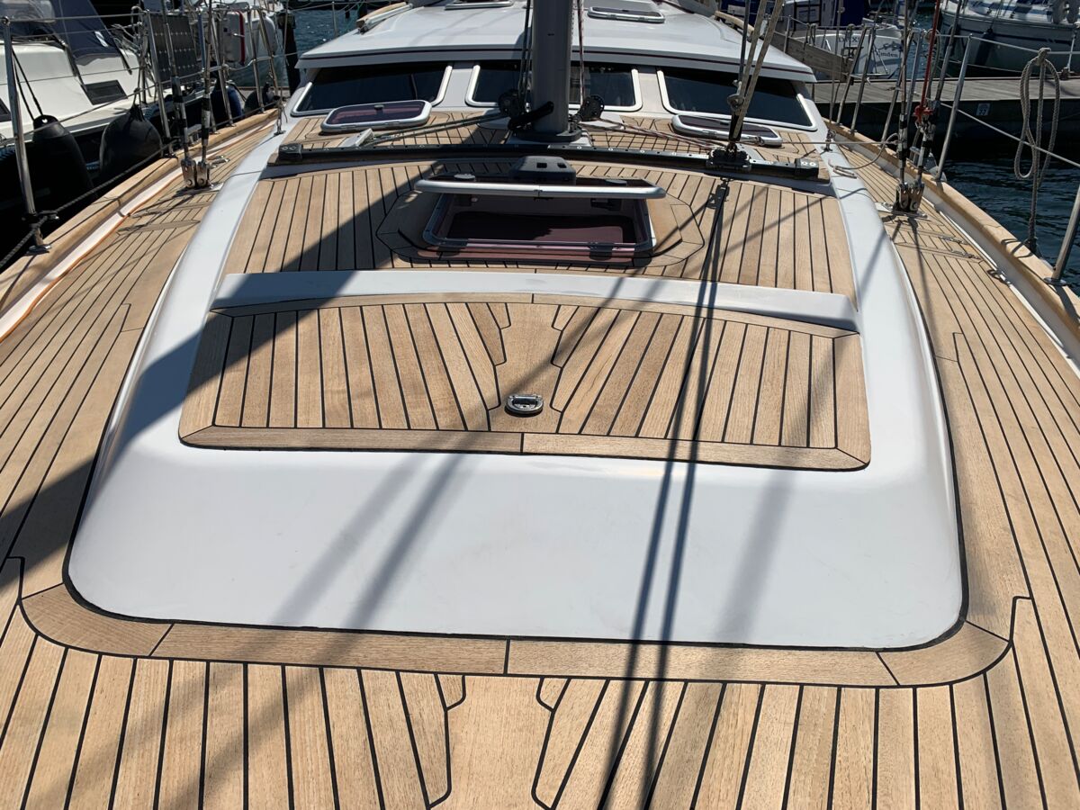 Decksalon Segelyacht Vilm 41 DS Sailing World Yachtmakler Heiligenhafen 26
