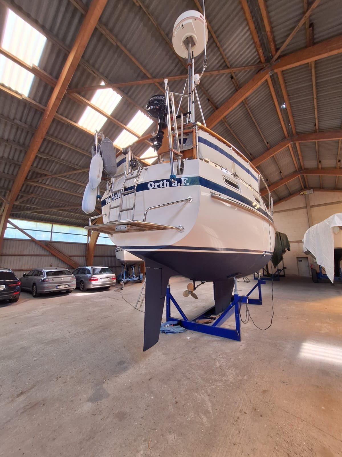Motorsegler Nauticat 35 Sailingworld Yachtmakler Heiligenhafen 86