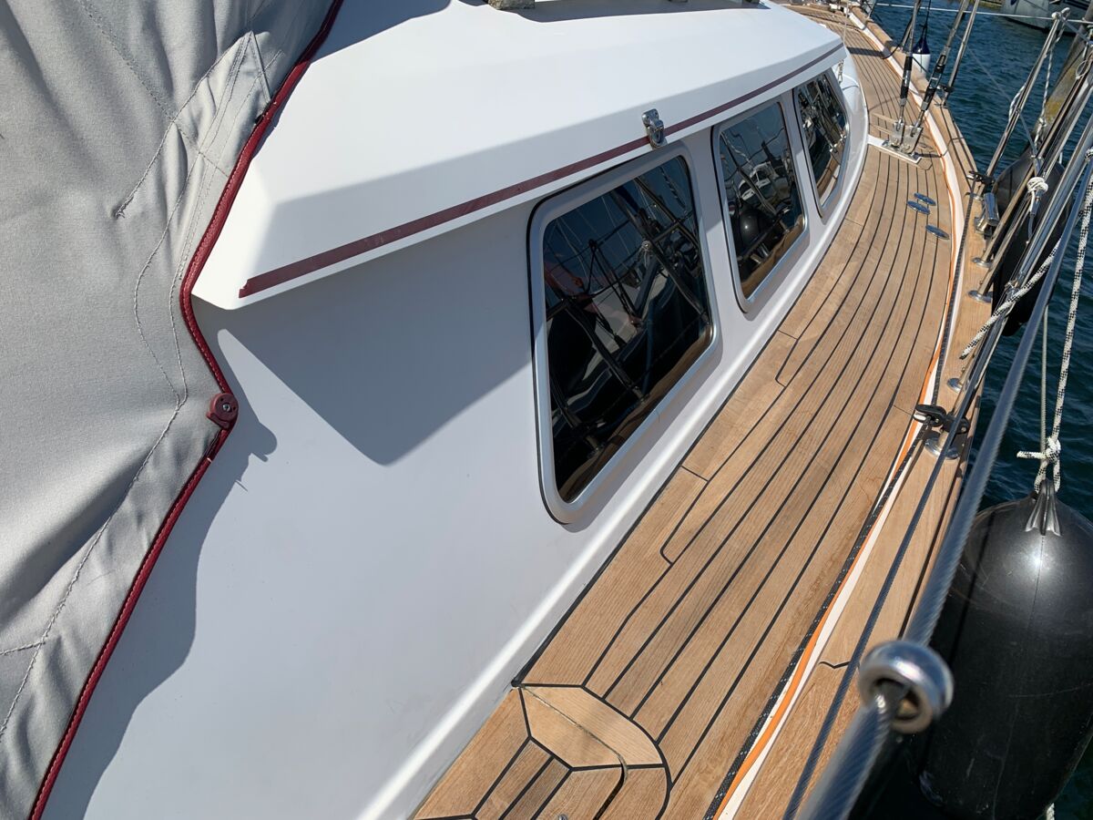 Decksalon Segelyacht Vilm 41 DS Sailing World Yachtmakler Heiligenhafen 17