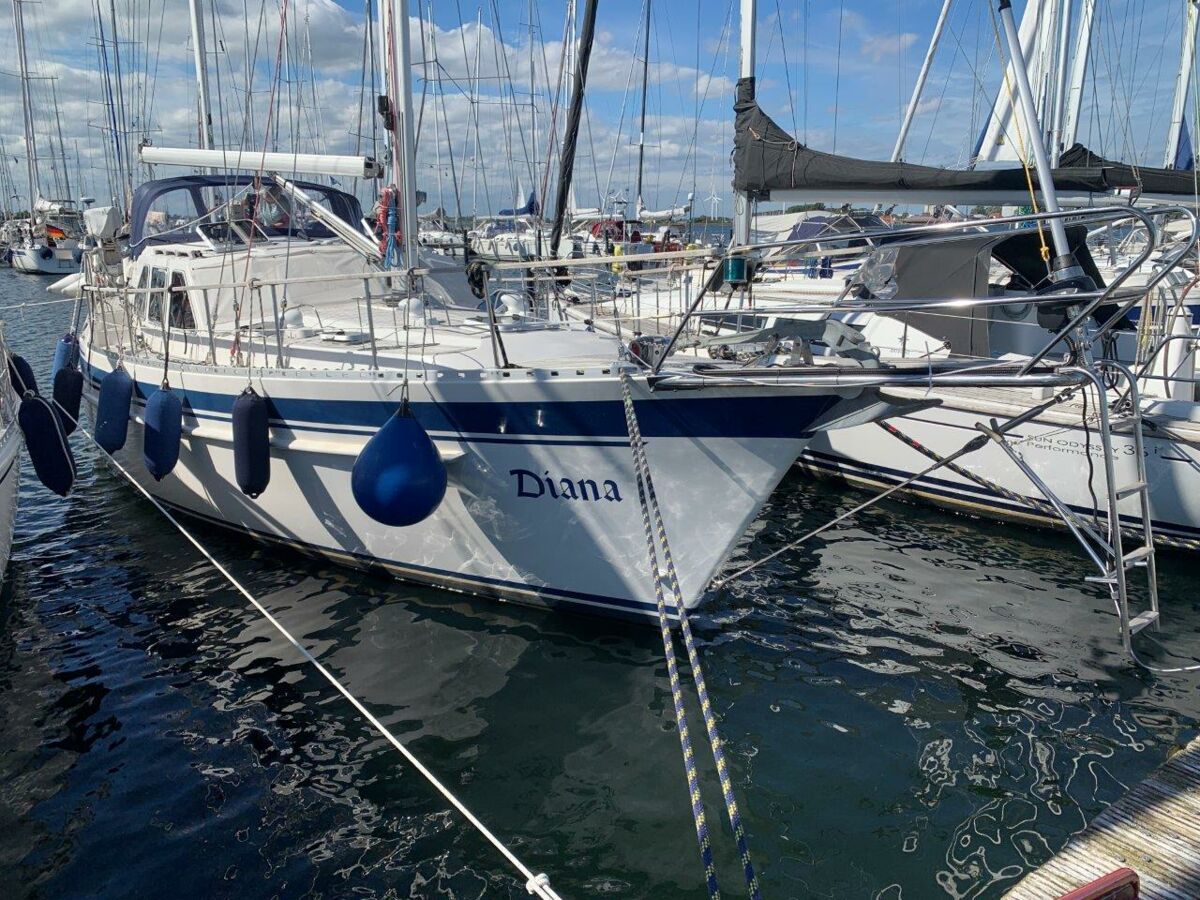 Motorsailer Nauticat 40 Ketch Sailing World Yachtbrokers 1