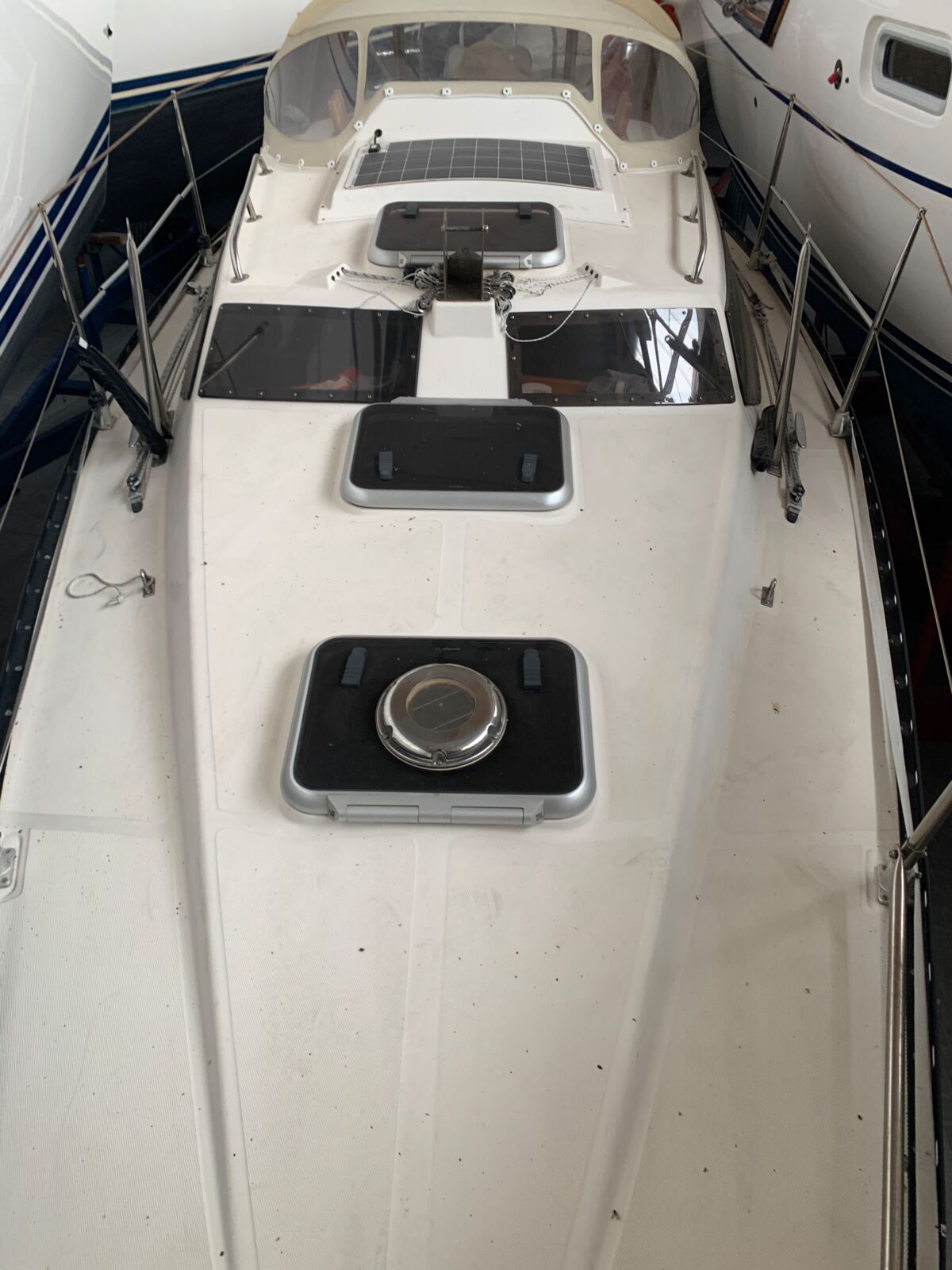 Segelyacht Hai 760 Decksalon Sailing World Yachtmakler 39