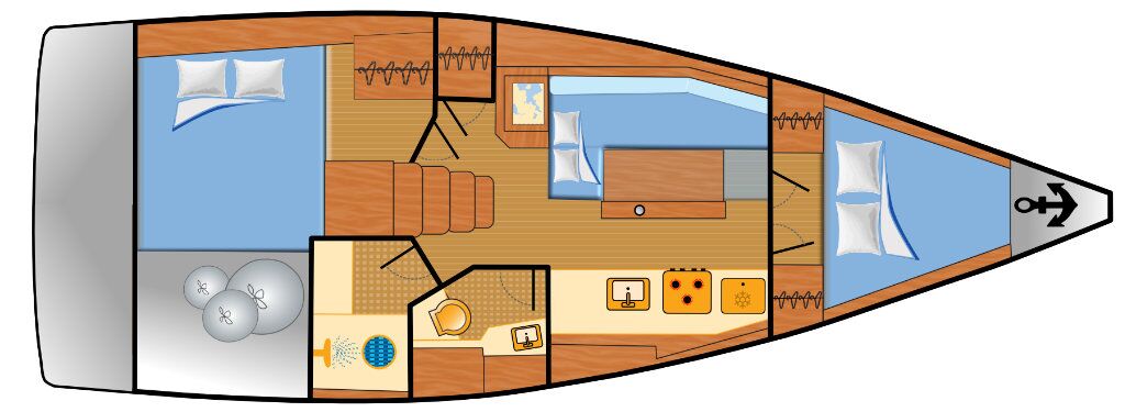 Beneteau Oceanis 35.1 Sailing World Yachtmakler 13