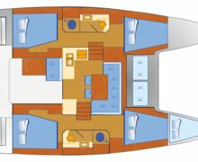 Lagoon 40 Katamaran Sailing World Yachtbrokers Heiligenhafen 23