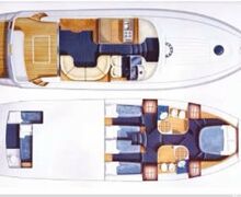 Motoryacht Fairline Squadron 50 Sailing World Yachtbrokers 15
