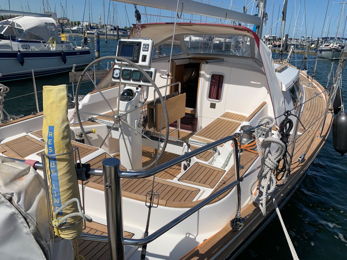 Decksalon Segelyacht Vilm 41 DS Sailing World Yachtmakler Heiligenhafen 9