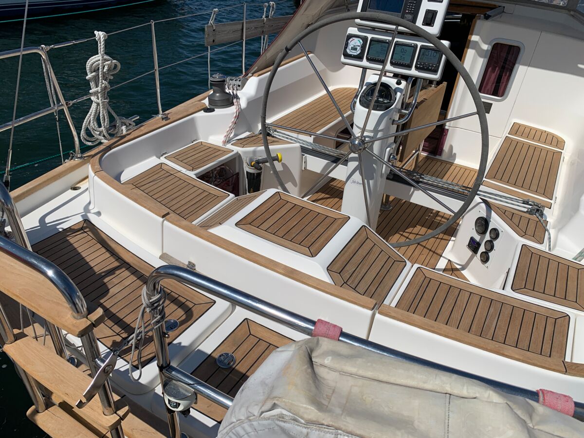 Decksalon Segelyacht Vilm 41 DS Sailing World Yachtmakler Heiligenhafen 8