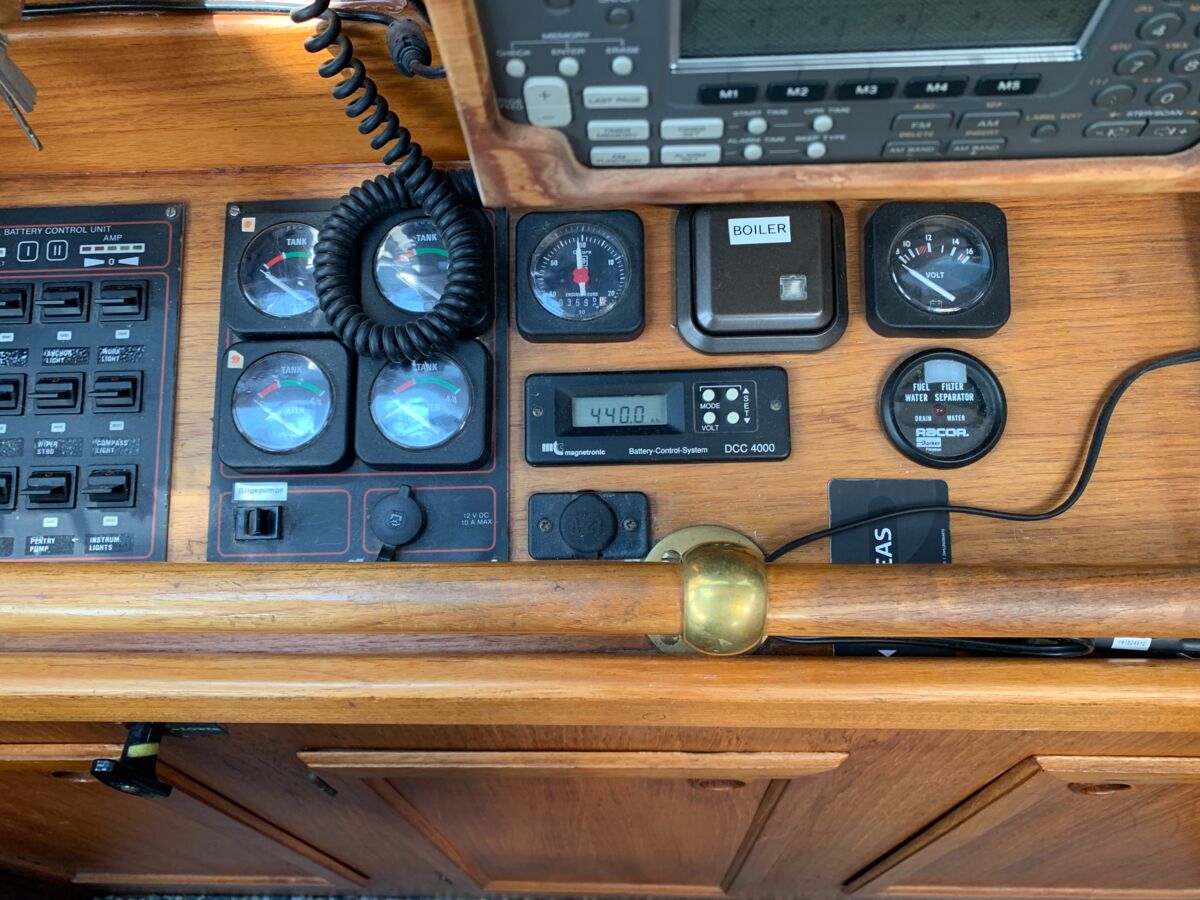 Motorsegler Nauticat 35 Sailingworld Yachtmakler Heiligenhafen 32