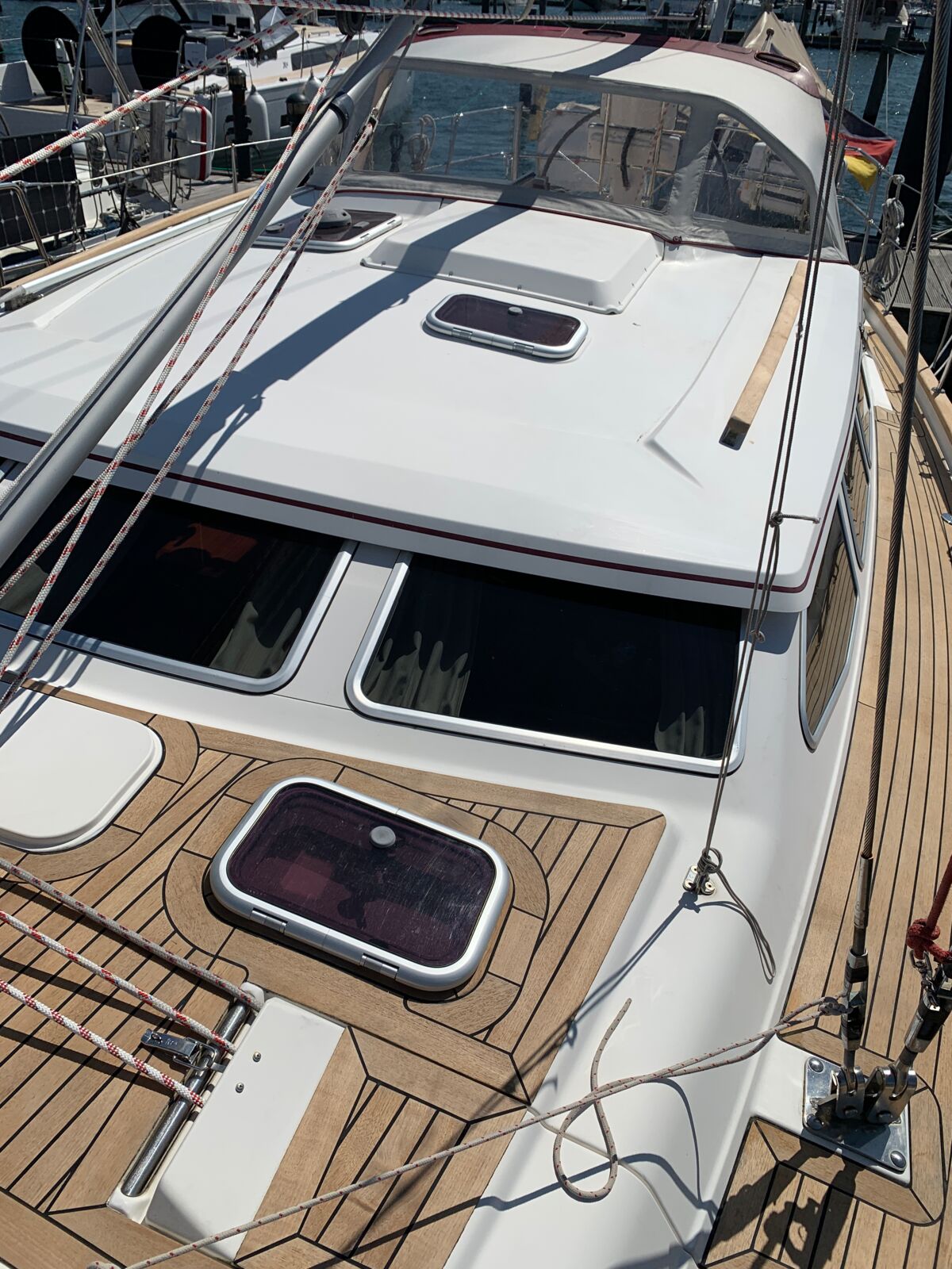 Decksalon Segelyacht Vilm 41 DS Sailing World Yachtmakler Heiligenhafen 27