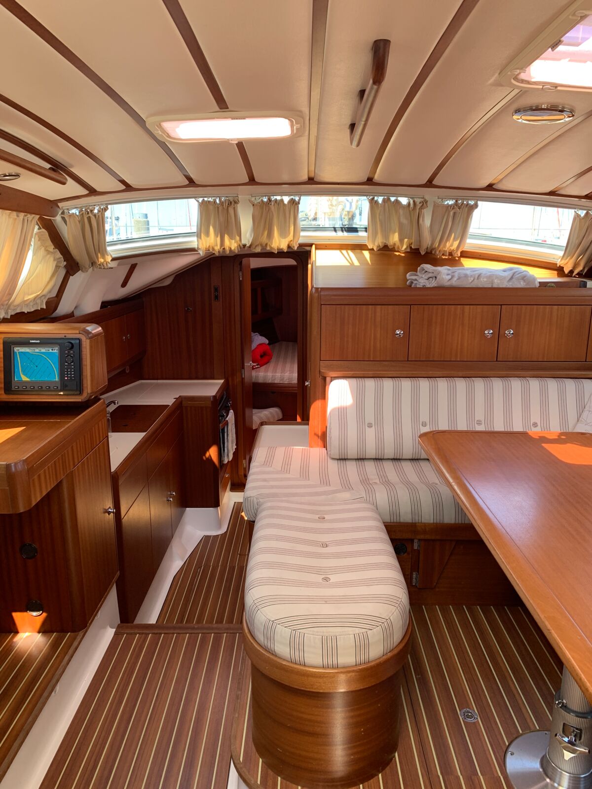 Decksalon Segelyacht Vilm 41 DS Sailing World Yachtmakler Heiligenhafen 33
