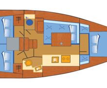 Sailing Yacht Beneteau Oceanis 38 - 17