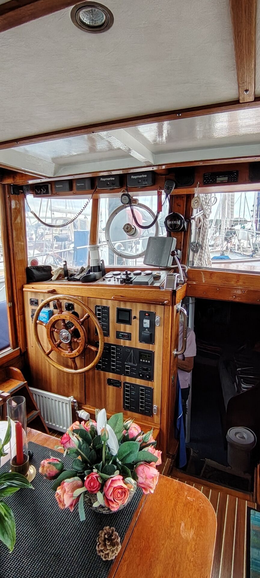 Steel Motorsailer Sailing World Yachtbrokers 11