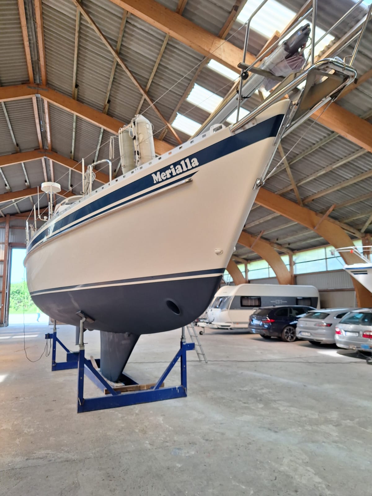 Motorsegler Nauticat 35 Sailingworld Yachtmakler Heiligenhafen 84