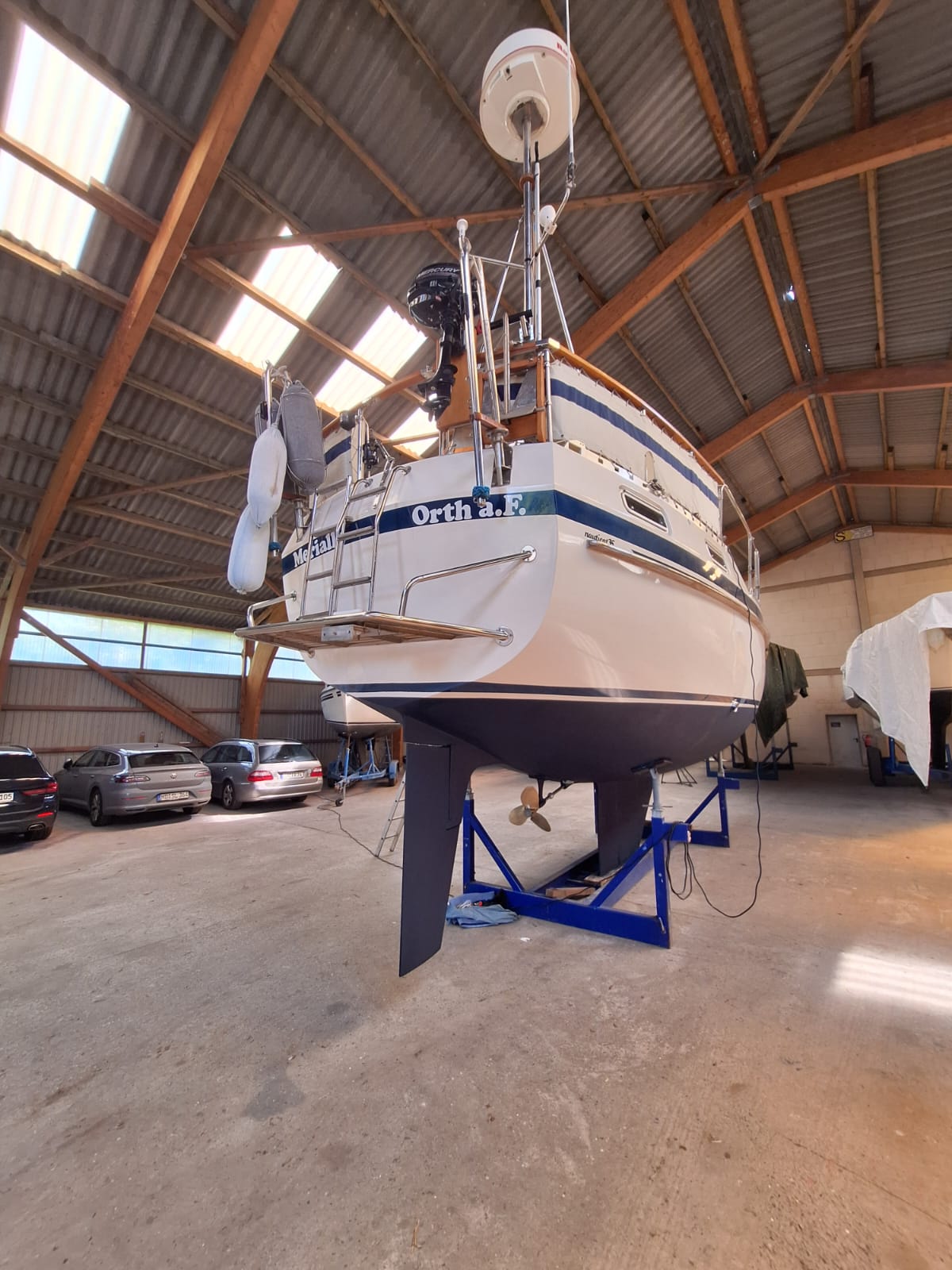Motorsegler Nauticat 35 Sailingworld Yachtmakler Heiligenhafen 86