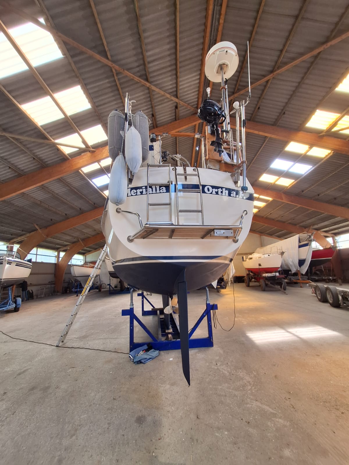 Motorsegler Nauticat 35 Sailingworld Yachtmakler Heiligenhafen 88